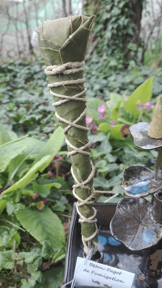 SPIRITUALITE - FAGOT de Fumigation Moyen Modèle [2 plantes]