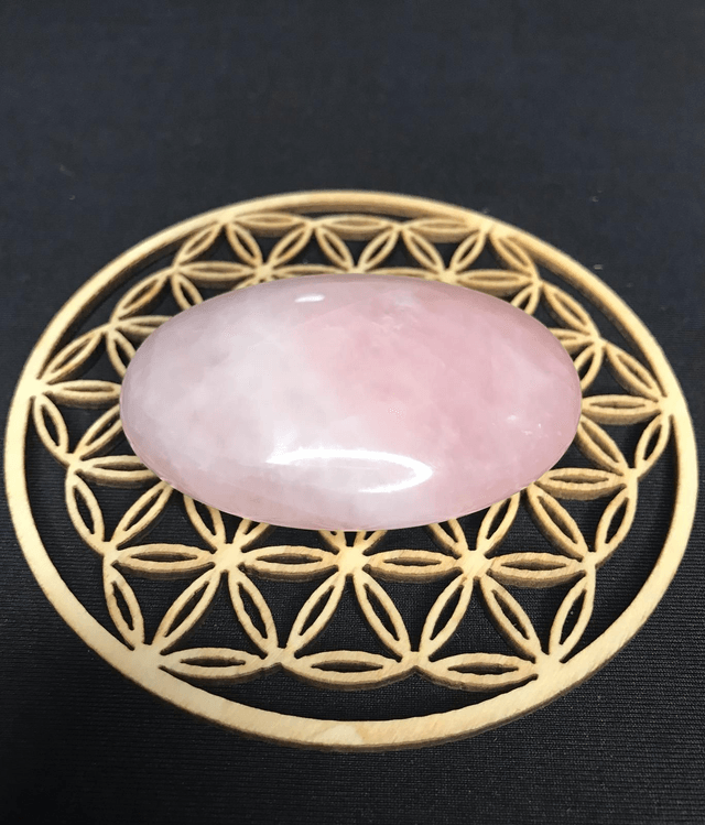 QUARTZ ROSE - Galet 2 [Madagascar]