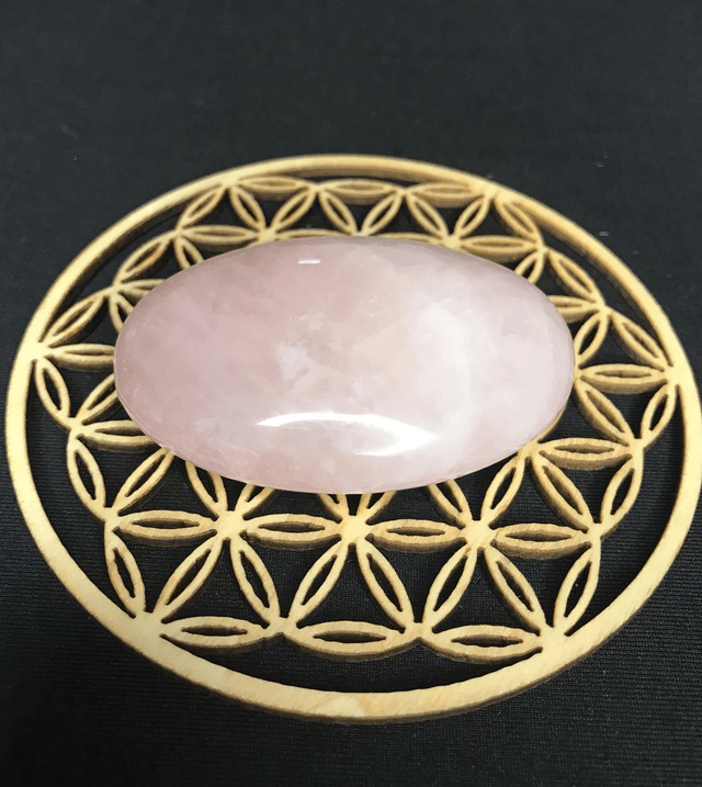 QUARTZ ROSE - Galet 2 [Madagascar]