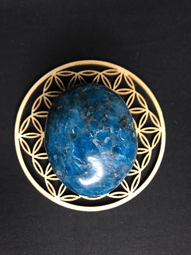 APATITE BLEUE - Galet 2 [Madagascar]