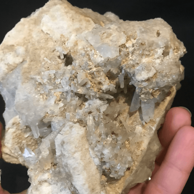 QUARTZ BLANC - Gros CLUSTER de Madagascar