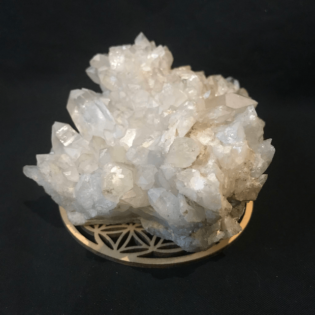 QUARTZ BLANC - Gros CLUSTER de Madagascar