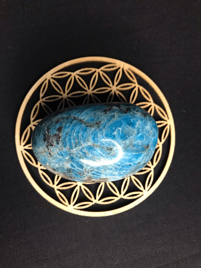 APATITE BLEUE - Galet 1 [Madagascar]