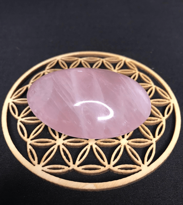 QUARTZ ROSE - Galet [Madagascar] 