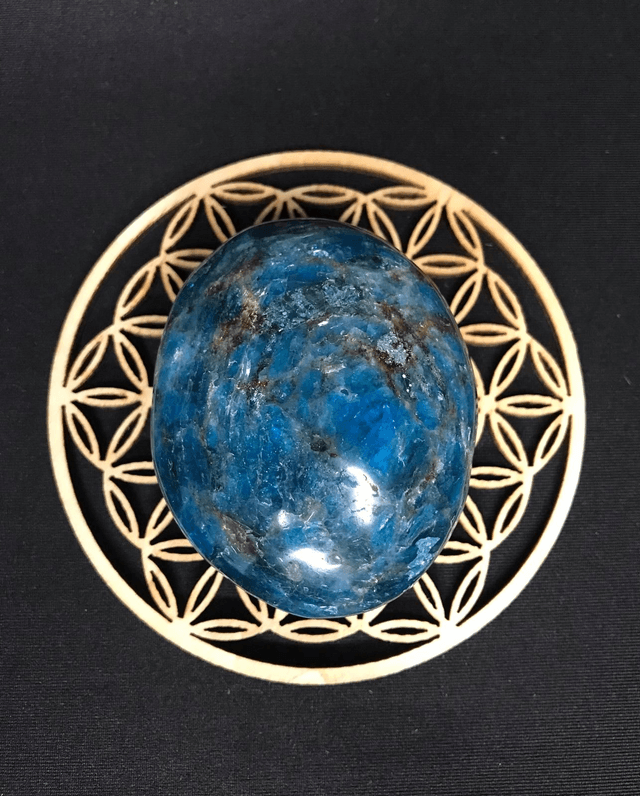 APATITE BLEUE - Galet 2 [Madagascar]