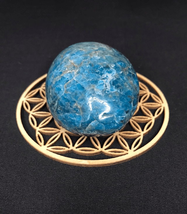 APATITE BLEUE - Galet 4 [Madagascar]