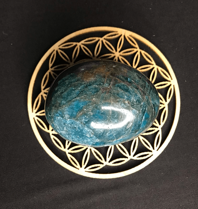 APATITE BLEUE - Galet 3 [Madagascar]