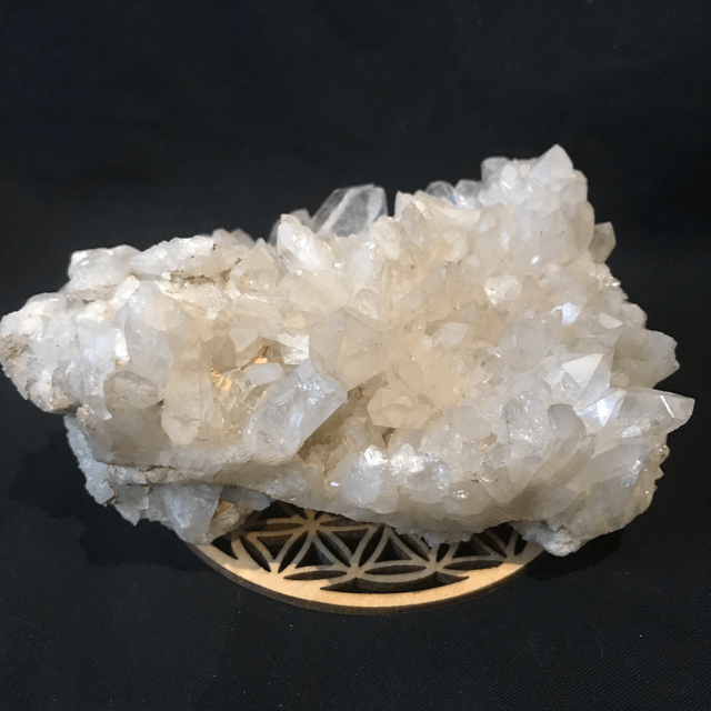 QUARTZ BLANC - Gros CLUSTER de Madagascar