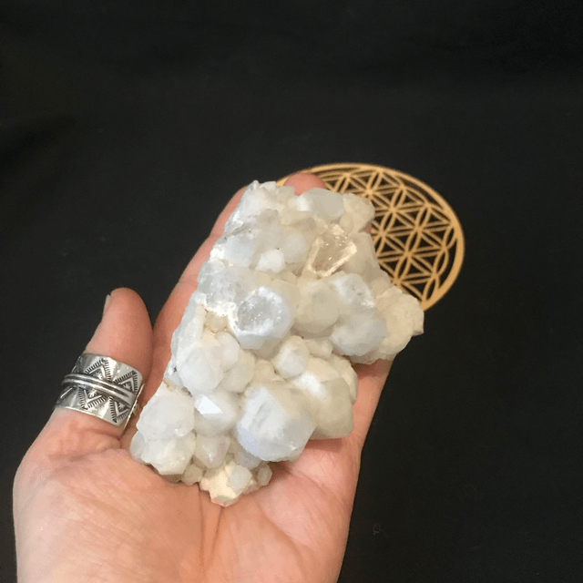 QUARTZ BLANC - CLUSTER