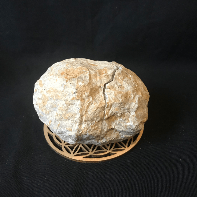 QUARTZ/CRISTAL DE ROCHE - Géode (le duo) GM du Maroc