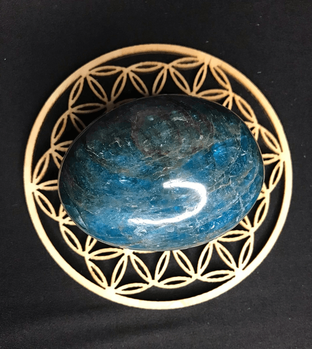 APATITE BLEUE - Galet 3 [Madagascar]