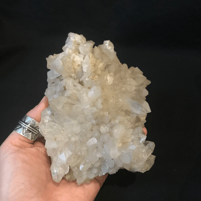 QUARTZ BLANC - Gros CLUSTER de Madagascar