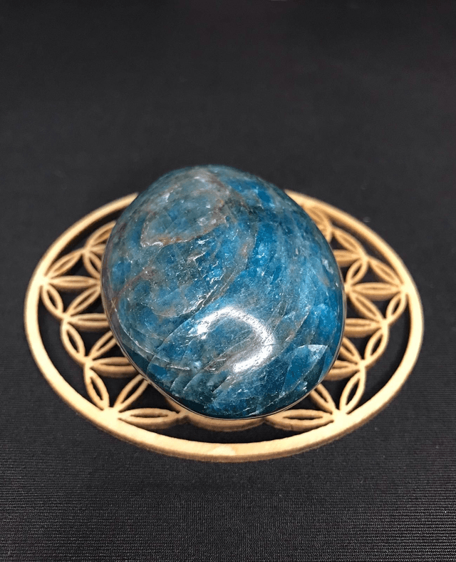 APATITE BLEUE - Galet 3 [Madagascar]