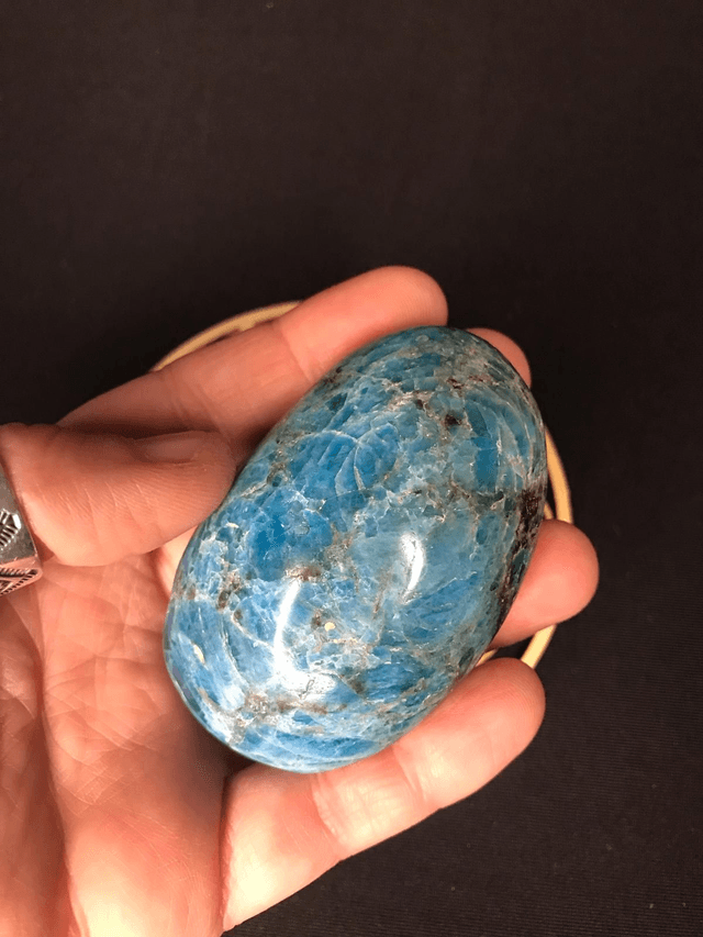 APATITE BLEUE - Galet 1 [Madagascar]