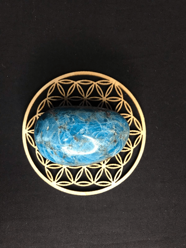 APATITE BLEUE - Galet 1 [Madagascar]