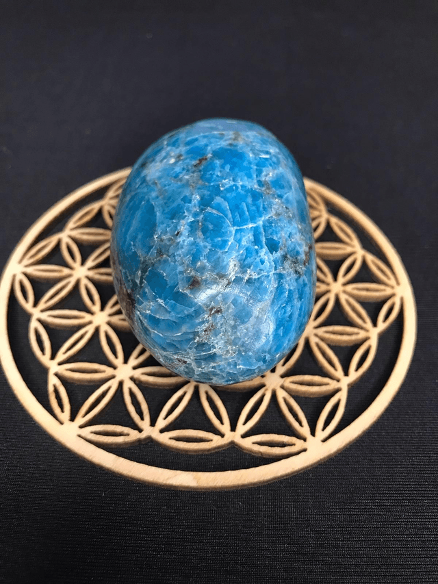 APATITE BLEUE - Galet 1 [Madagascar]