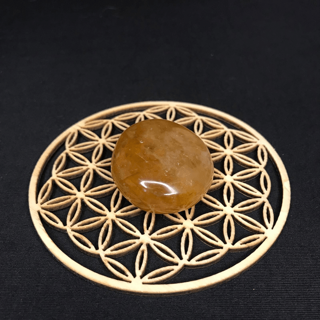 QUARTZ LIMONITE "Golden Healer" - Galet 1 [ ZAMBIE / Afrique Australe]