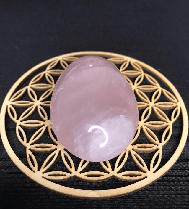 QUARTZ ROSE - Galet [Madagascar] 