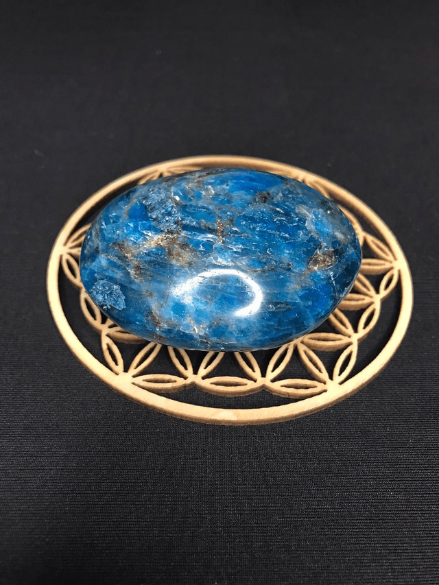 APATITE BLEUE - Galet 2 [Madagascar]