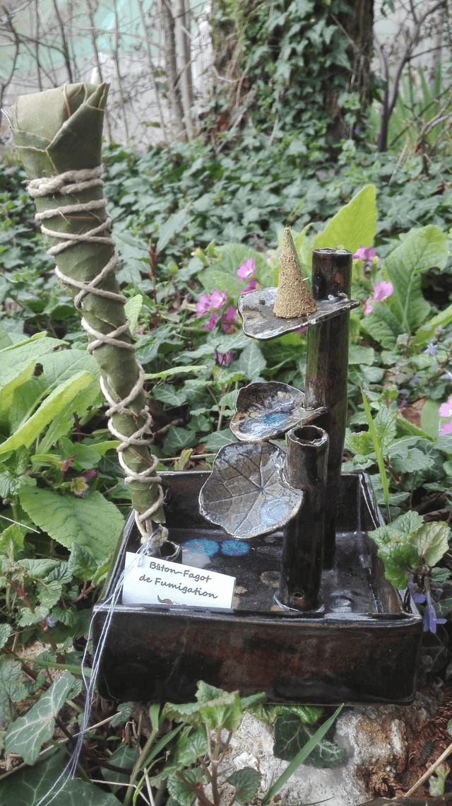 SPIRITUALITE - FAGOT de Fumigation Moyen Modèle [2 plantes]