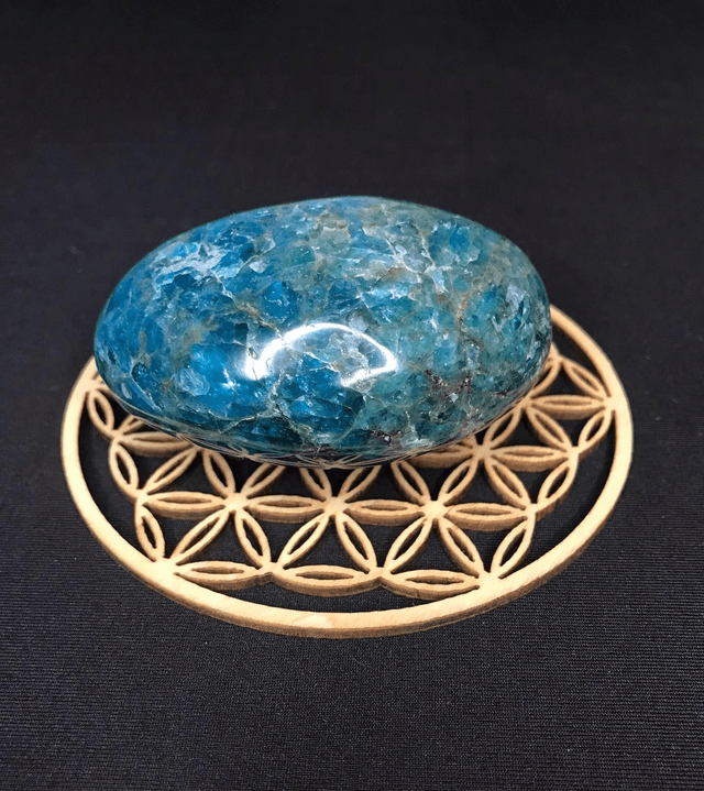 APATITE BLEUE - Galet 4 [Madagascar]