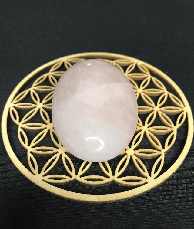 QUARTZ ROSE - Galet 3 [Madagascar]